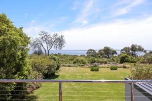 a view from the balcony of a house at Casa Blu in Cowes