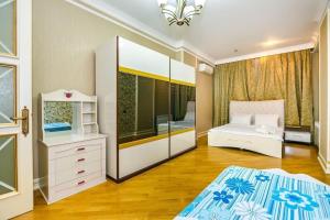 Voodi või voodid majutusasutuse Baku Apartment K21 toas