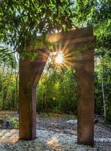 Vonkajšia záhrada v ubytovaní Villa Maya - Glamping - Natural Reserve