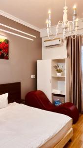 Voodi või voodid majutusasutuse Mộc Hương Hotel toas