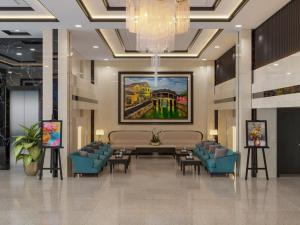 Posezení v ubytování ViAn Hotel And Spa Danang