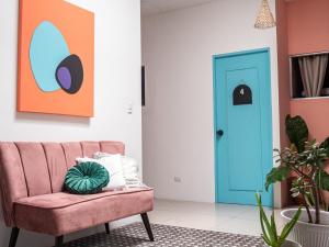 Posezení v ubytování Lolas Hostal (Hab. privada) baño compartido