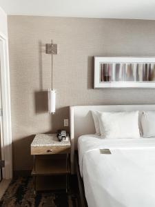 Voodi või voodid majutusasutuse Hotel Felix toas