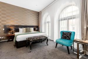 Katil atau katil-katil dalam bilik di Hotel 115