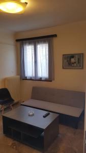 Posezení v ubytování Κεντρικό διαμέρισμα