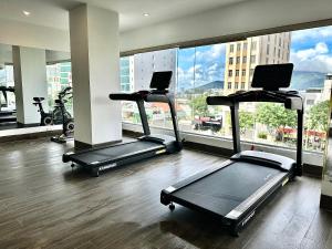 The fitness centre and/or fitness facilities at ViAn Hotel And Spa Danang