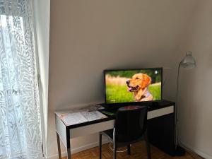 TV a/nebo společenská místnost v ubytování Easy Isola, for an easy stay