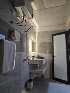 Kúpeľňa v ubytovaní Milano Hotel