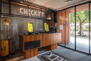 Vstupní hala nebo recepce v ubytování CHECK inn Taipei Songjiang