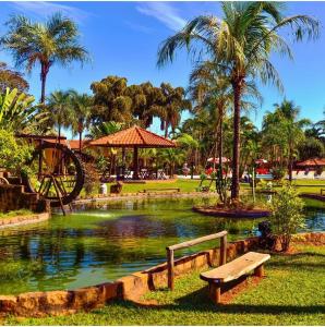 Kebun di luar Barretos Thermas Resort