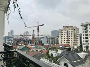 Linna Hanoi üldine vaade või majutusasutusest Nature Hotel pildistatud vaade