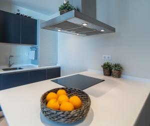 Kuchnia lub aneks kuchenny w obiekcie Phoenix Luxury Loft Cádiz