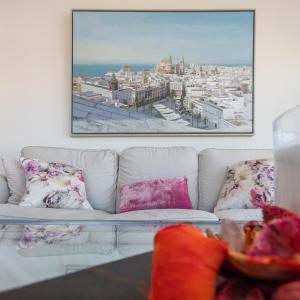 Część wypoczynkowa w obiekcie Phoenix Luxury Loft Cádiz
