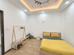 Postel nebo postele na pokoji v ubytování Duy Thanh hotel