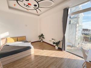 Postel nebo postele na pokoji v ubytování Duy Thanh hotel