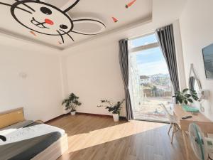 TV a/nebo společenská místnost v ubytování Duy Thanh hotel