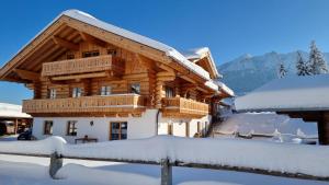 Alpenchalet St.Ulrich v zimě