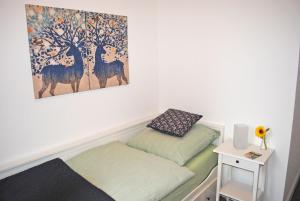 Posezení v ubytování Ferienwohnung in der Altstadt