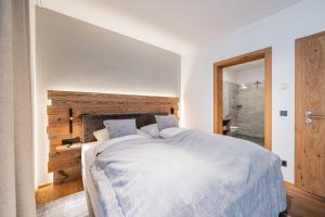 Posteľ alebo postele v izbe v ubytovaní Modern Apartment with Panoramic View