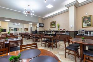 Restoran atau tempat lain untuk makan di Hotel Nacional Inn Curitiba Estação Shopping