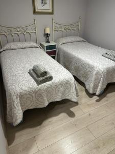 Ένα ή περισσότερα κρεβάτια σε δωμάτιο στο HOTEL RURAL LOS FAROLES