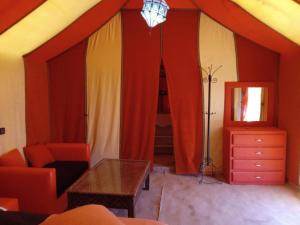 Posezení v ubytování Diament Luxury Camp