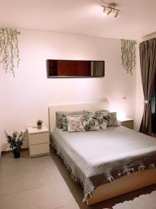 Ένα ή περισσότερα κρεβάτια σε δωμάτιο στο Apartment with garden, Beautiful place on Estrella Dominicus-Bayahibe