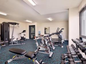 Fitness centrum a/nebo fitness zařízení v ubytování The Regency Aparthotel