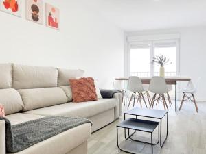Χώρος καθιστικού στο Apartamentos Gredos 102