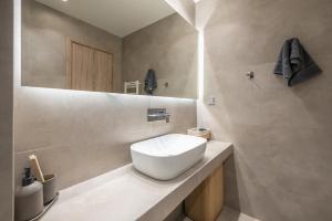 A bathroom at Panathenaic Stadium By Greece Apartments