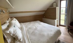 Postel nebo postele na pokoji v ubytování Vakantiewoning - Ter Douve