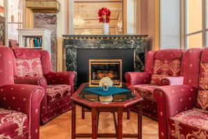 Część wypoczynkowa w obiekcie Hotel Radium Palace