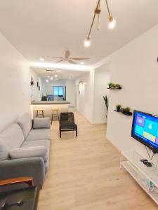 TV a/nebo společenská místnost v ubytování Sakura 1 Homestay Kampar Landed