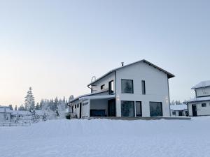 Villa Aurora v zimě