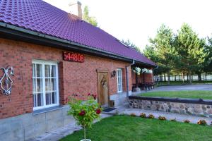 Zahrada ubytování Motelis Aka