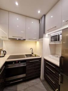 Köök või kööginurk majutusasutuses Nowe Miasto 40