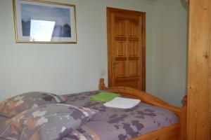 Postel nebo postele na pokoji v ubytování Motelis Aka