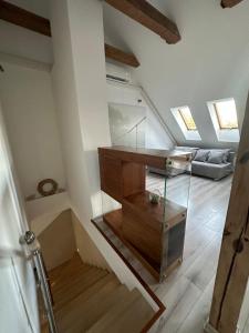 Posezení v ubytování Apartament Aesthetic