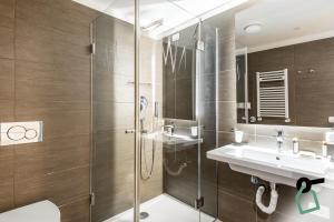 Koupelna v ubytování HOTIDAY Room Collection - Cervinia