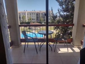 Πισίνα στο ή κοντά στο Arriendo diario Puertas del Mar, La Serena +3 φωτογραφίες