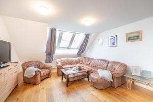 Posezení v ubytování Appartement Mountain View