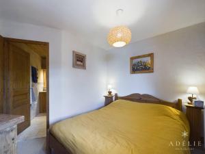 Appartement Montvalezan-La Rosière, 3 pièces, 6 personnes - FR-1-398-595にあるベッド