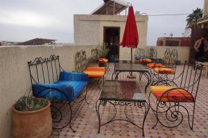 Балкон или терраса в Riad Andalousse