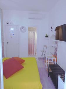 Posteľ alebo postele v izbe v ubytovaní B&B Il Castello
