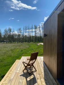 Zahrada ubytování Bjarmaland Cottages