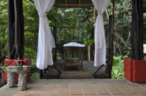 Un jardín fuera de Acuali EcoHostal