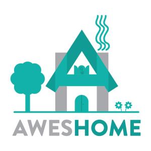 a house and a tree with the words travel home at AwesHomeItaly - Hanging Gardens in Pisa