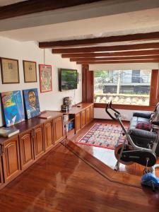 Et tv og/eller underholdning på Casa Guapa Coliving