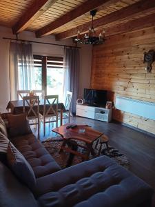 Posezení v ubytování Chalet Diana