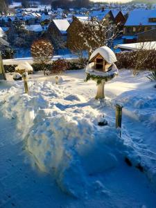 Ferienwohnung Struth-Helmershof v zimě